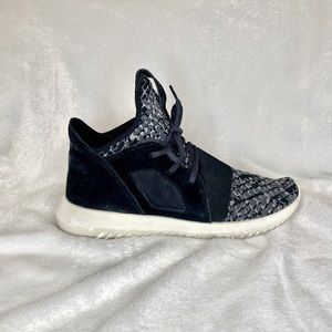 adidas gazelle silver green womens Adidas Tubular Defiant Mid Primeknit Trainers UK4.5/EU6/EU37 BA8633 Triple  Black – VintageTrainers main image 0
